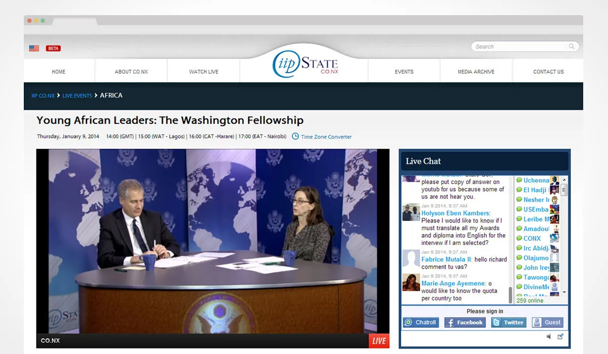 Digital Diplomacy Through Online Events